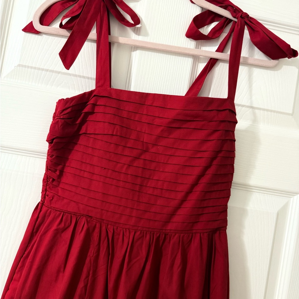 Emerson Tie Midi Dress - Picture 2 of 4